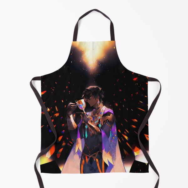 Item preview, Archer Arjuna Fate Grand Order Epic Anime Battle Energy Flames designed and sold by CarlosBender.