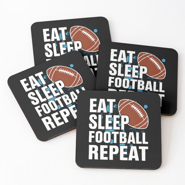 Item preview, Eat Sleep Football Repeat - American Football designed and sold by caiknelinex.