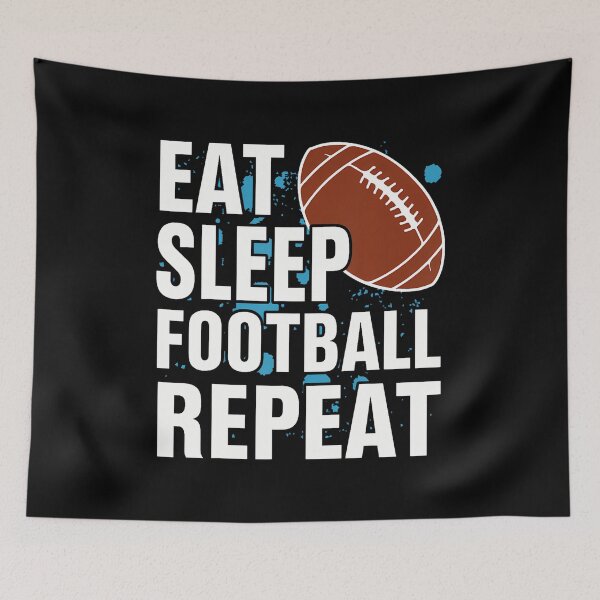 Item preview, Eat Sleep Football Repeat - American Football designed and sold by caiknelinex.
