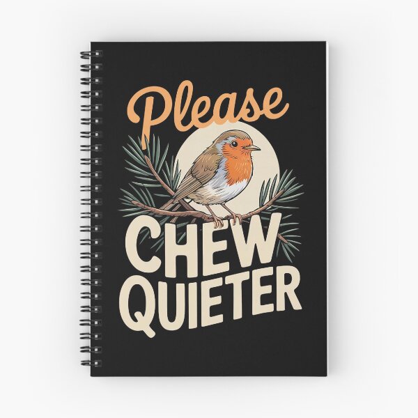 Item preview, Please Chew Quieter Vintage Saying Bird Nature Lover designed and sold by pansak.