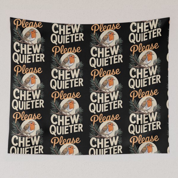 Item preview, Please Chew Quieter Vintage Saying Bird Nature Lover designed and sold by pansak.
