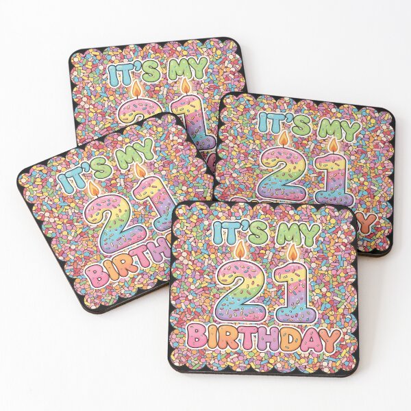 Item preview, Sweet 21st Birthday Donut designed and sold by Thetund.