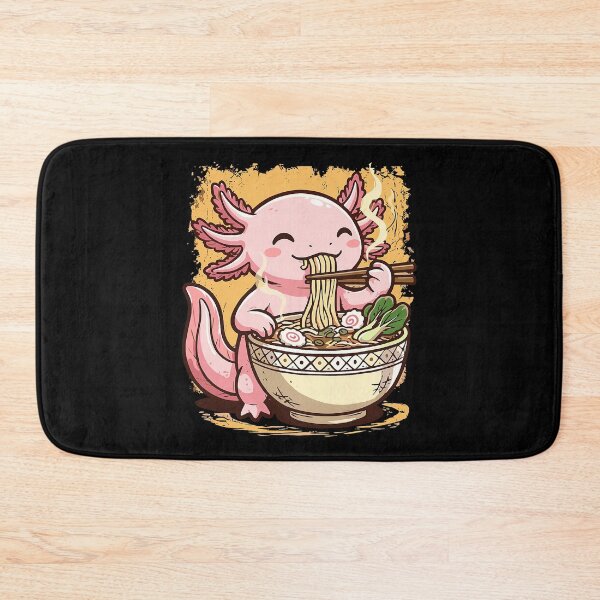 Item preview, Cute Axolotl Eats Ramen Noodles Axolotls Ramen designed and sold by pansak.
