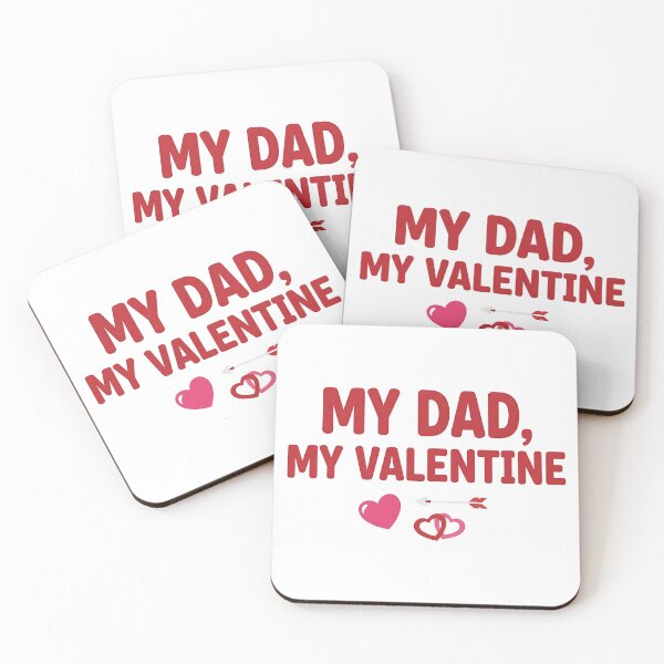 Item preview, My Dad, My Valentine – Father Valentine’s Day T-Shirt designed and sold by Muzgle.