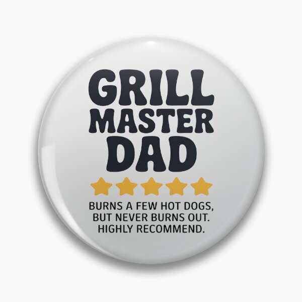 Item preview, Grill Master Dad Funny BBQ Review designed and sold by Slwankol.