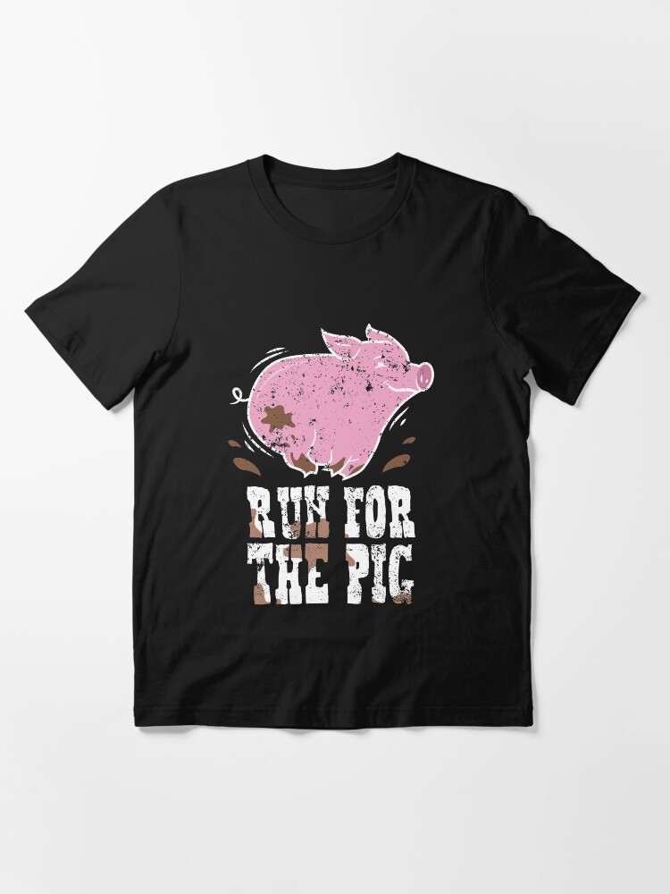 "Pig Funny Gift Greased Pig Chasing Pigs" Tshirt by KentuckyGirlTee