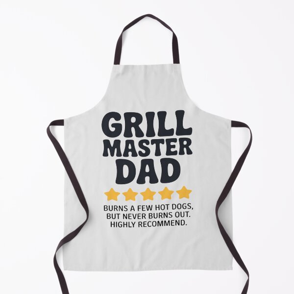 Item preview, Grill Master Dad Funny BBQ Review designed and sold by Slwankol.
