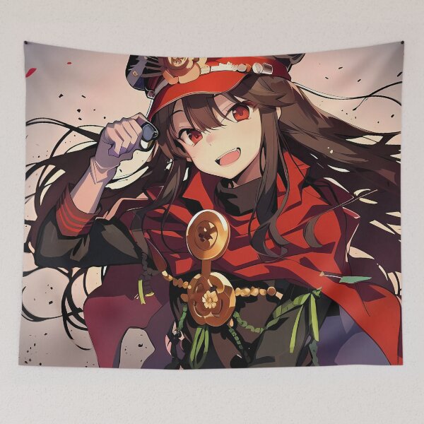 Item preview, Oda Nobunaga Demon King Fate Grand Order Anime Girl Playful Samurai Smile designed and sold by CarlosBender.