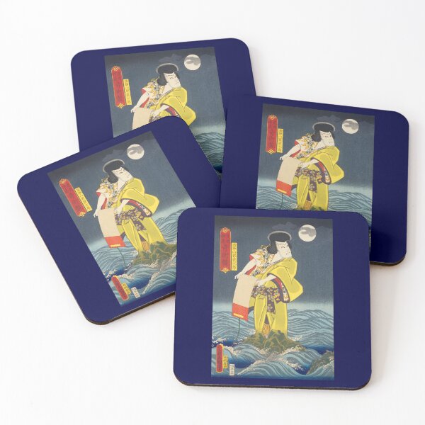 Item preview, Vintage, A contest of magic scenes A Robin Hood-like thief by Toyokuni Utagawa, Japanese art, woodblock, Ukiyoe, Wall art, Puzzle, designed and sold by VintageJapan for Japanese woodblock, Ukiyoe, Retro art and more.