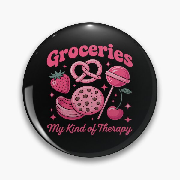 Item preview, Groceries My Kind Of Therapy Minimalist designed and sold by Slwankol.