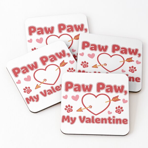Item preview, Paw Paw, My Valentine – Grandfather Valentine T-Shirt designed and sold by Muzgle.