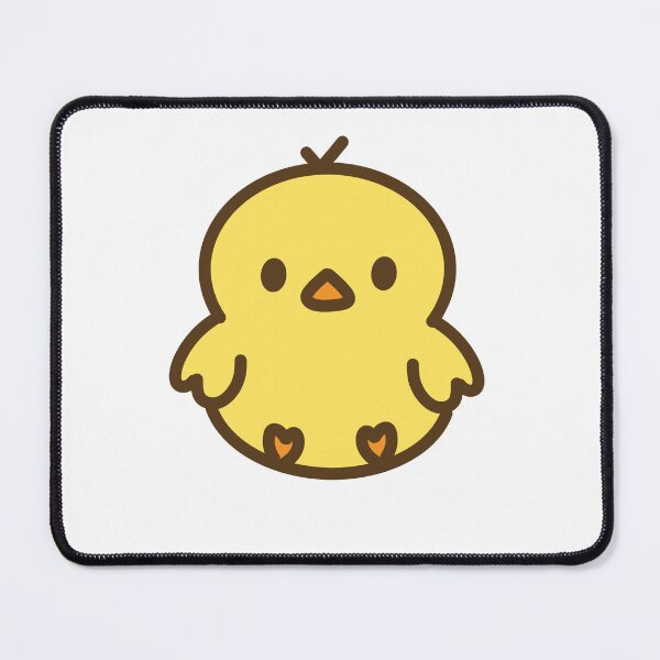 Item preview, Sitting Yellow Chick Cartoon designed and sold by SunCraftStudio.