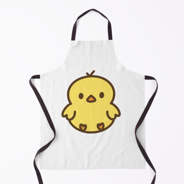 Item preview, Sitting Yellow Chick Cartoon designed and sold by SunCraftStudio.