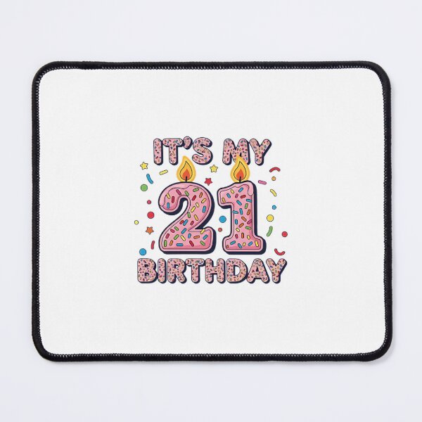 Item preview, It's My 21st Birthday Sweet Donut Funny Design designed and sold by Thetund.