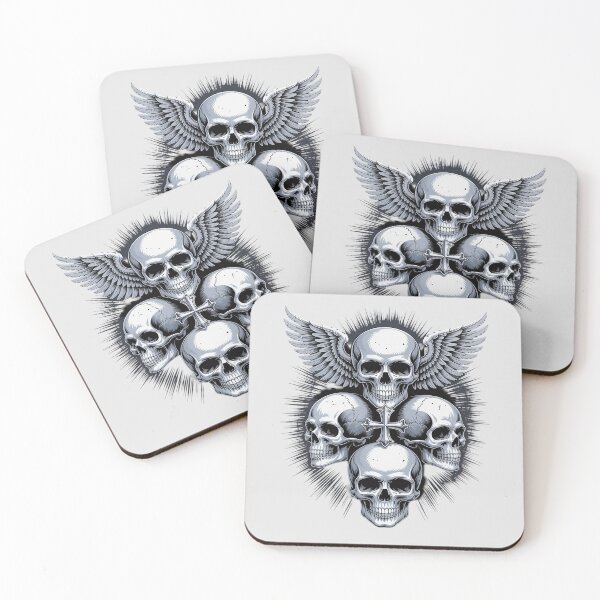 Item preview, Grunge Kreuz Goth Gothic Skull Cross designed and sold by Slwankol.