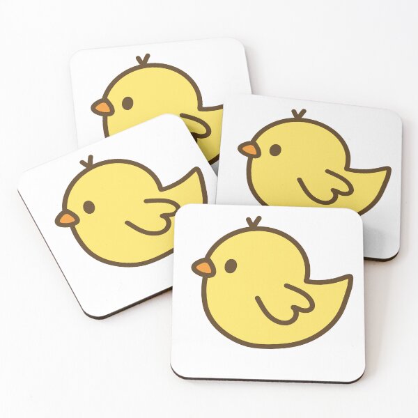 Item preview, Side View Yellow Chick Cartoon designed and sold by SunCraftStudio.