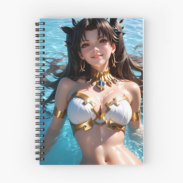 Item preview, Archer Ishtar Fate Grand Order Anime Girl Waifu Ocean Blue Water Radiant Glow designed and sold by CarlosBender.