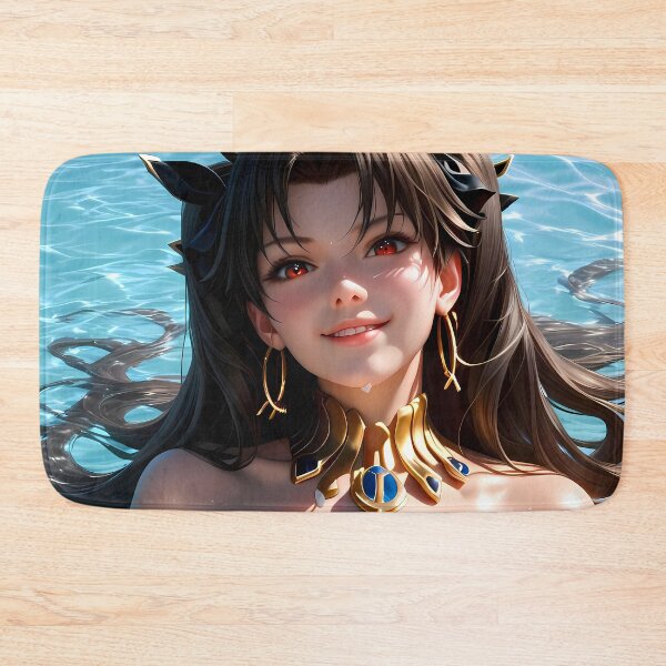 Item preview, Archer Ishtar Fate Grand Order Anime Girl Waifu Ocean Blue Water Radiant Glow designed and sold by CarlosBender.