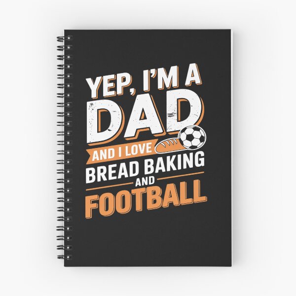 Item preview, Dad Who Bakes Bread and Loves Football Humor designed and sold by katherintration.