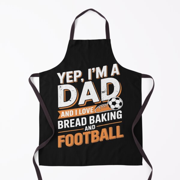 Item preview, Dad Who Bakes Bread and Loves Football Humor designed and sold by katherintration.
