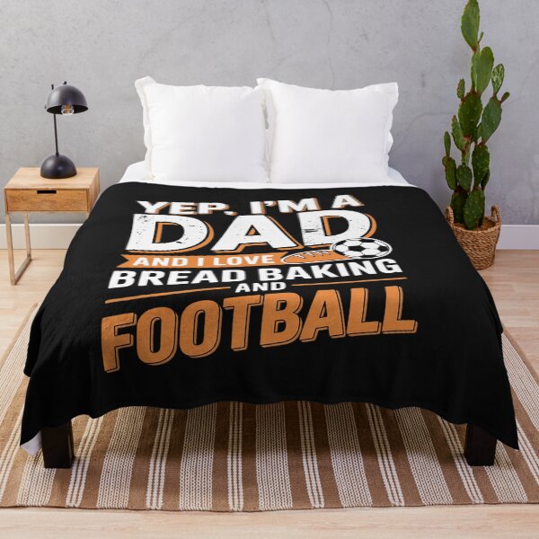 Item preview, Dad Who Bakes Bread and Loves Football Humor designed and sold by katherintration.