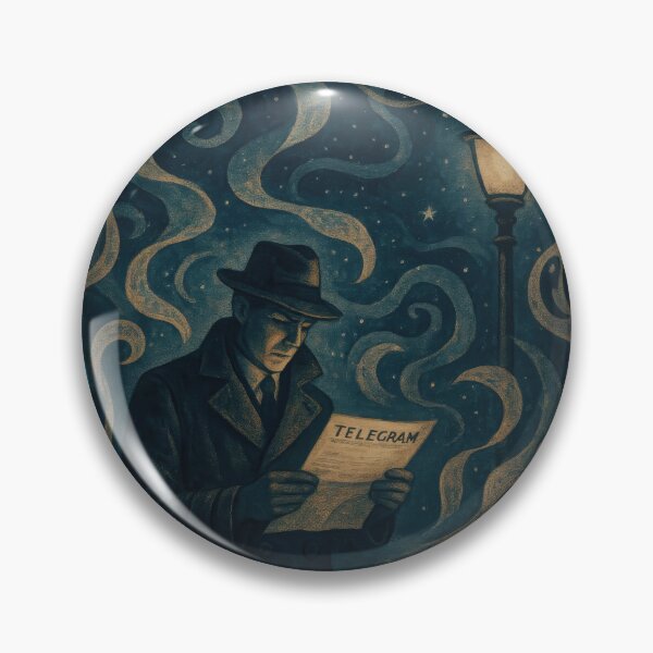 Item preview, Midnight Telegram Under Whispering Smoke designed and sold by EdvvinStudios.