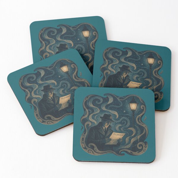 Item preview, Midnight Telegram Under Whispering Smoke designed and sold by EdvvinStudios.