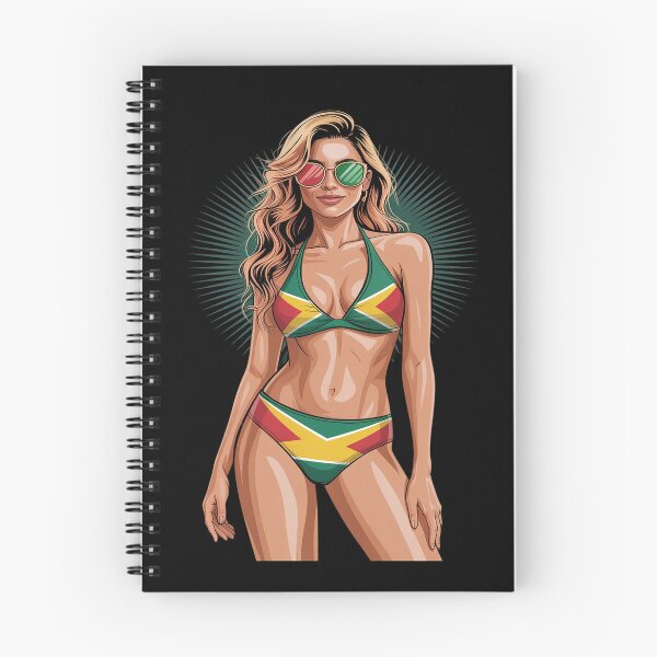 Item preview, Guyanese Flag Bikini Women Outfit Souvenirs Guyana designed and sold by Slwankol.