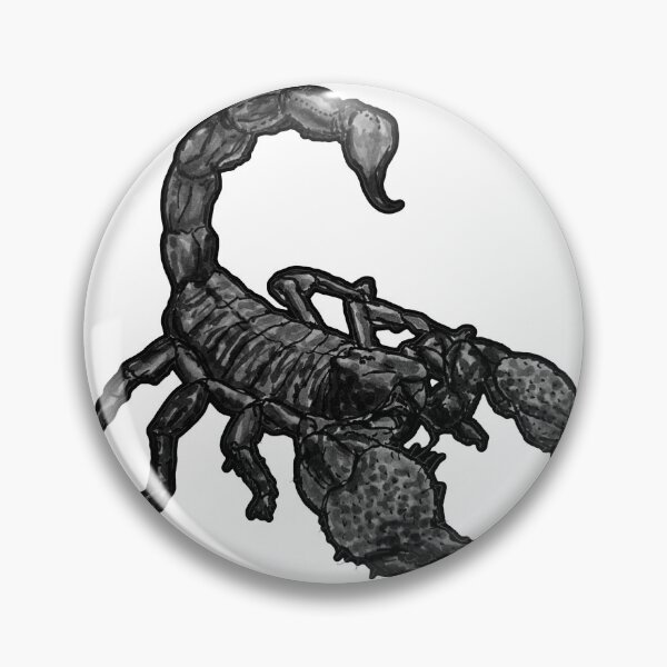 Item preview, Black Scorpion (Androctonus bicolor) designed and sold by ItalianElephant.