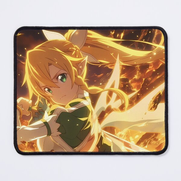 Item preview, Leafa Sword Art Online Anime Girl Waifu Fire Fantasy Action Scene designed and sold by CarlosBender.