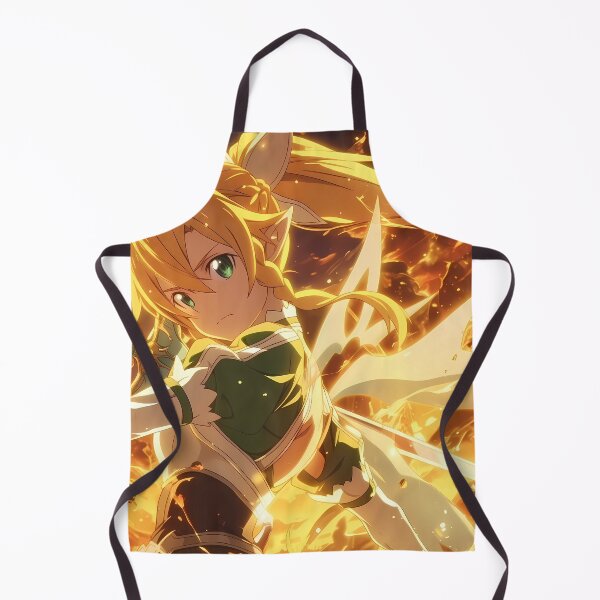 Item preview, Leafa Sword Art Online Anime Girl Waifu Fire Fantasy Action Scene designed and sold by CarlosBender.