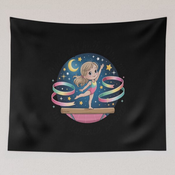 Item preview, Gymnastics Made of Chalk Dreams and Balance Beams designed and sold by Slwankol.