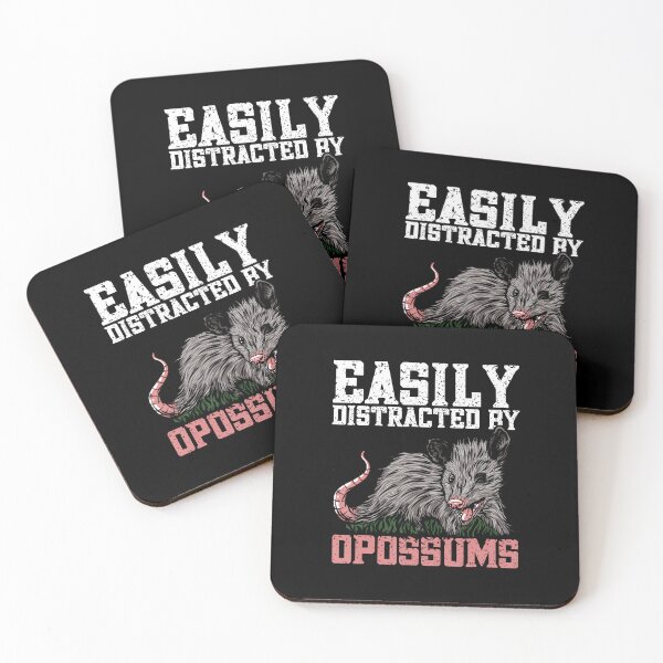 Item preview, Animals Easily Distracted By Opossums Opossum Funny designed and sold by bambiai.
