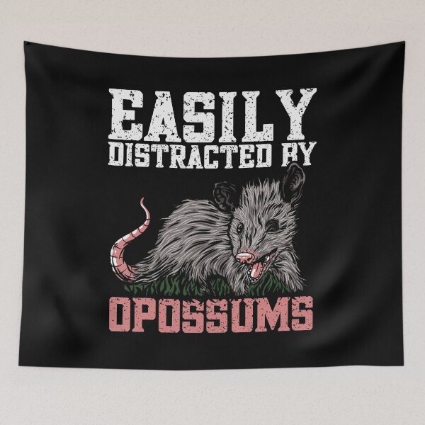 Item preview, Animals Easily Distracted By Opossums Opossum Funny designed and sold by bambiai.
