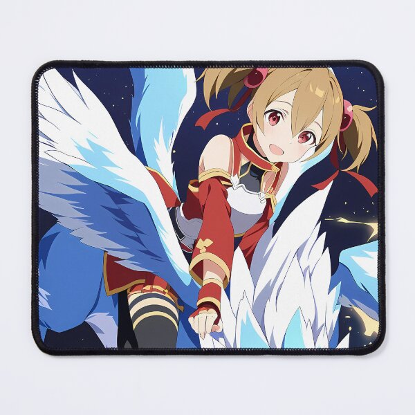 Item preview, Silica Sword Art Online Anime Girl Fantasy Dragon Flight Anime designed and sold by CarlosBender.