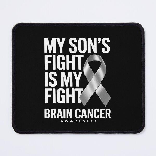 Item preview, My Son's Fight My Fight Brain Cancer Awareness Brain Tumor designed and sold by SIGORDESIGN.