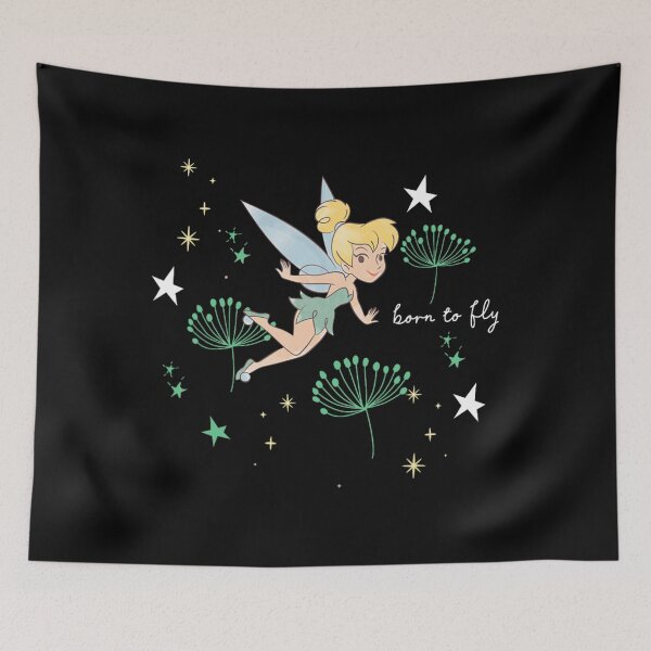 Item preview, Tinker Bell Born To Fly Magical Fairy Retro Big Logo designed and sold by jehllutkes.
