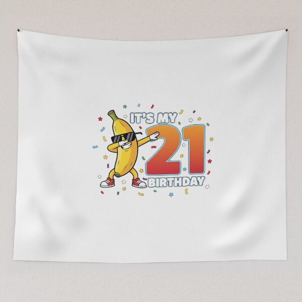 Item preview, Funny Dabbing Banana 21st Birthday designed and sold by Thetund.