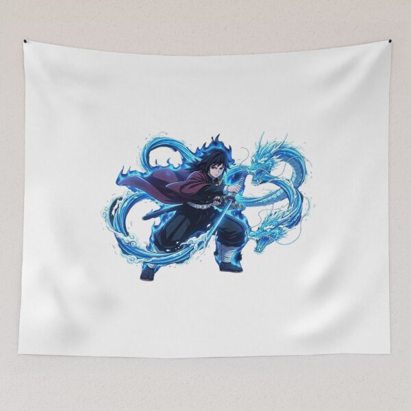 Item preview, Giyu Tomioka Water Breathing 11th Form Anime Art designed and sold by Innova_Creations.