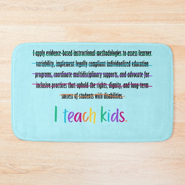 Item preview, Special Education Teacher - I teach kids designed and sold by Earnest Mischief.