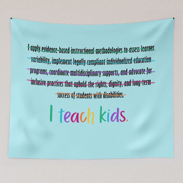 Item preview, Special Education Teacher - I teach kids designed and sold by Earnest Mischief.