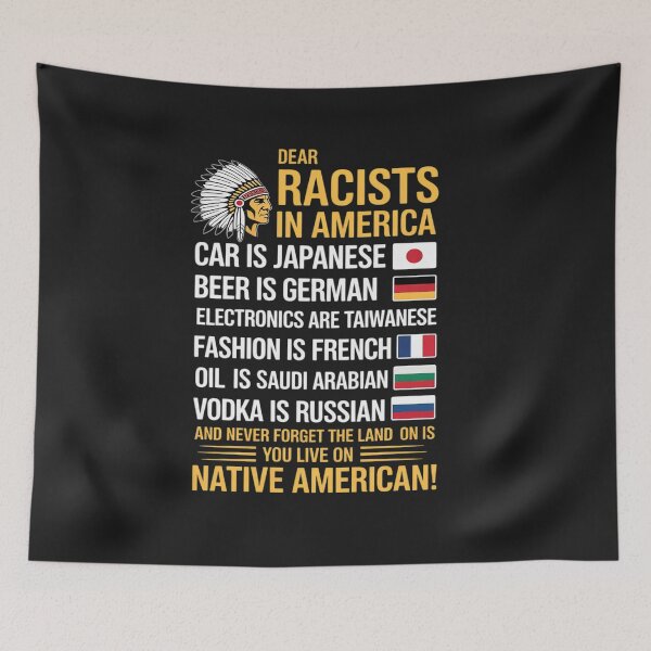 Item preview, Dear Racists in America Car is Japanese designed and sold by katherintration.