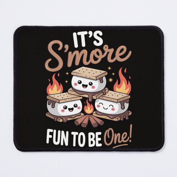 Item preview, Birthday Campfire Marshmallow It's S'more To Be One 1st designed and sold by chaeningplan.