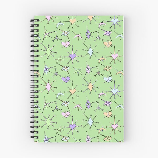 Item preview, hearts, diamonds, and stars, green background designed and sold by mntimg.