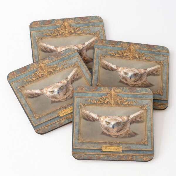 Item preview, Tawny Eagle Framed designed and sold by Elisabeth Lucas.