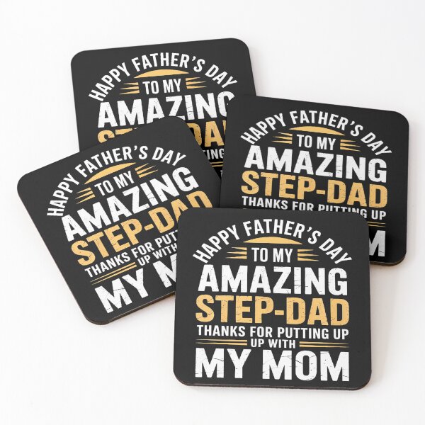 Item preview, Happy father's day step dad designed and sold by genkihikki.