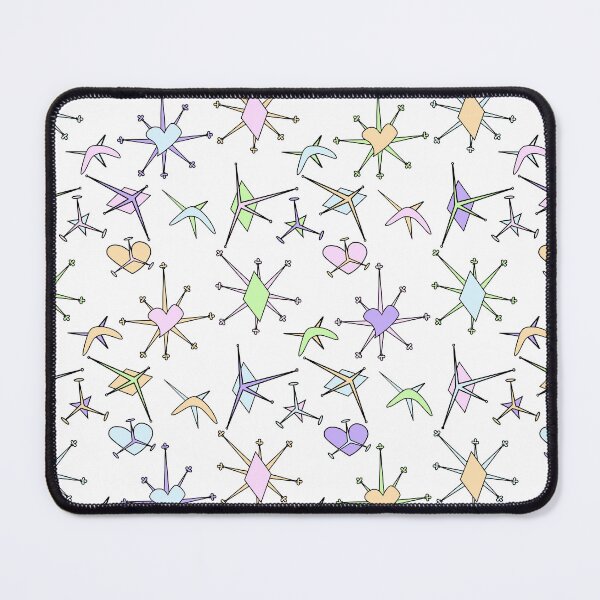 Item preview, hearts, diamonds, and stars, white background designed and sold by mntimg.