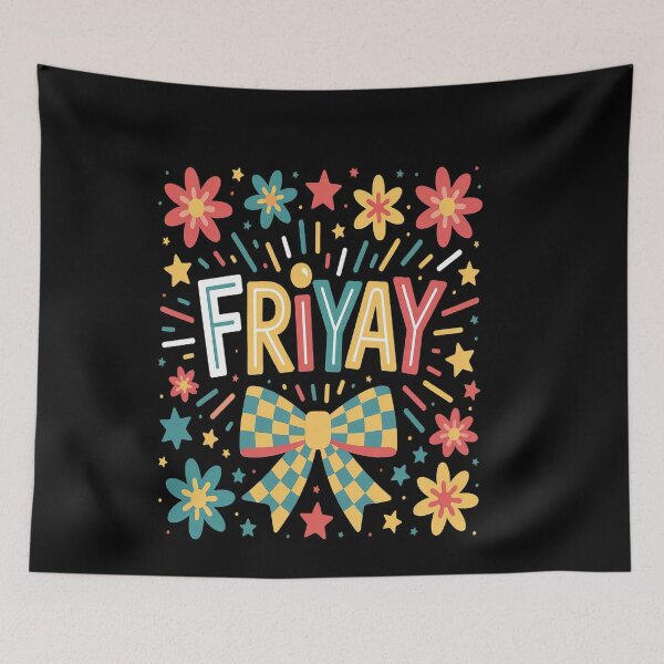 Item preview, Happy Friday Fri Yay Teacher School designed and sold by genkihikki.