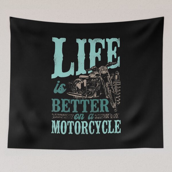 Item preview, Motorcycle Biker Life Is Better On A Motorcycle designed and sold by reeneregen.