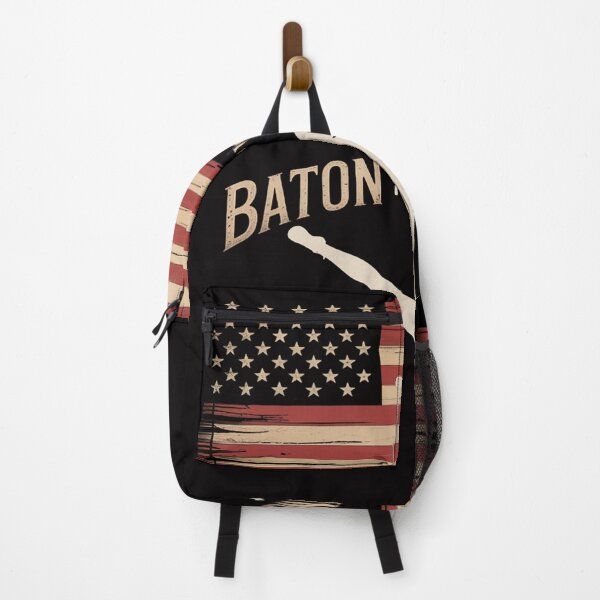 Item preview, Baton Twirling USA American Flag Gymnastic Sports Gift Idea designed and sold by teltvitossuilea.